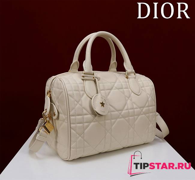 Dior Groove Boston Mini 25 White 25x19x16cm   - 1