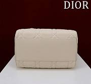 Dior Groove Boston Mini 25 White 25x19x16cm   - 5