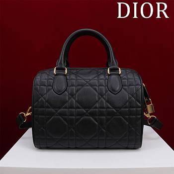 Dior Groove 25 Boston Mini Black 25x19x16cm 