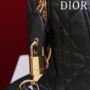 Dior Groove 25 Boston Mini Black 25x19x16cm  - 5