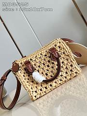 LV Nano Speedy M83525 Natural color/Tan brown 16x10X7.5 cm - 1