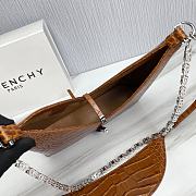 Givenchy Cappuccino Leather Small Cut-Out Shoulder Bag metal 27x26x6cm - 5