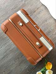 Hermes Suitcase Golden brown Top layer TOGO leather 20-inch - 3