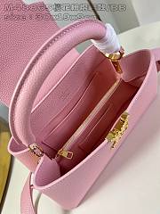 LV M48865 Sakura Pink Lava Model Small 30X19X9cm - 6