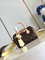 LV Speedy Bandouliere 20 Monogram Brown 18x12.5x11cm - 1