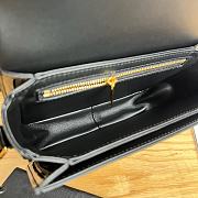 Celine Triomphe Small Black Patent Calfskin Bag 18.5 x 14 x 6 cm - 3