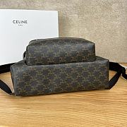 Celine Triomphe medium backpack in calfskin 33.5 x 38 x 13 cm - 3