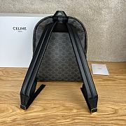 Celine Triomphe medium backpack in calfskin 33.5 x 38 x 13 cm - 2