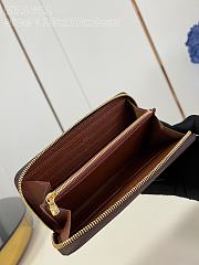 Louis Vuitton LV Zippy Wallet M42616 Brown 19.5x10.5x2.5cm - 6