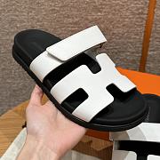 Hermes Hermes men's luxury style white sandals - 1