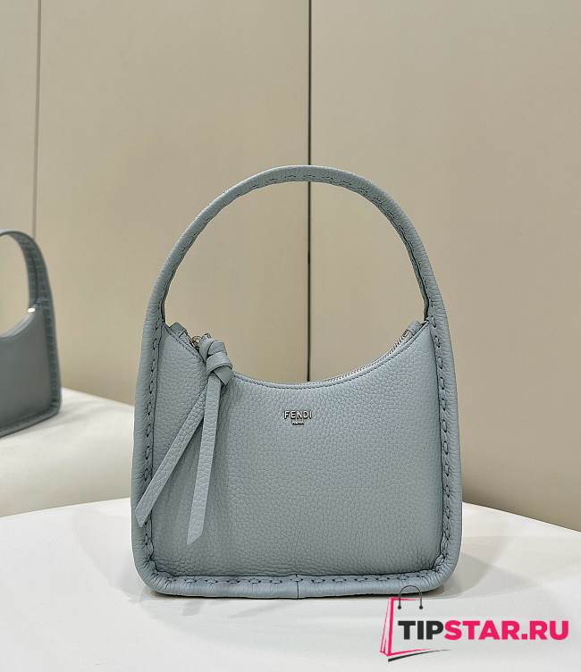 New Mini Underarm Bag Ice Blue 27x7x20.5cm - 1