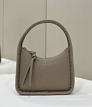 Fendi Mini Underarm Bag Dove Grey 27x7x20.5cm - 1