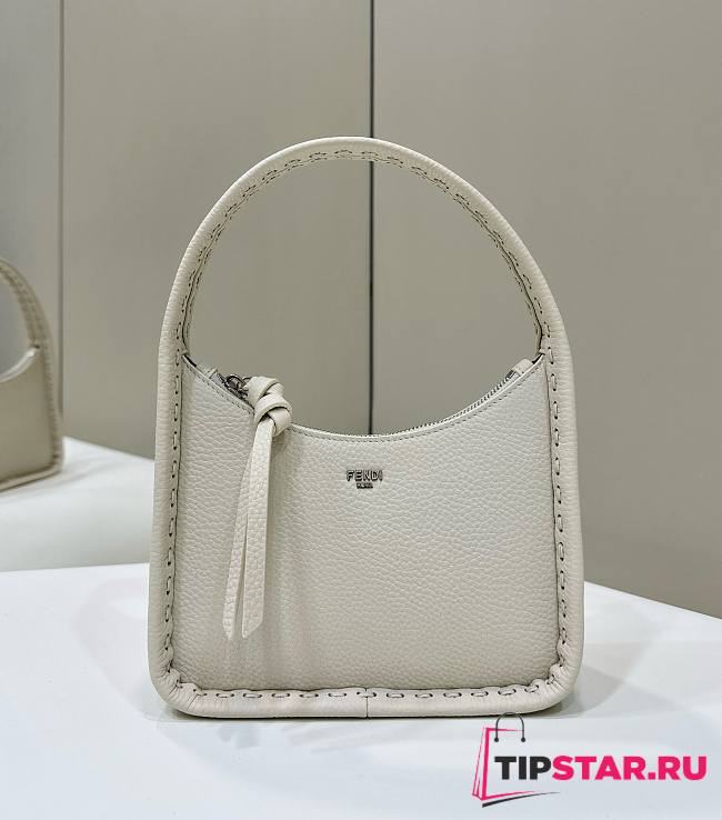 Fendi Mini Underarm Bag Fluorescent White 27x7x20.5cm - 1