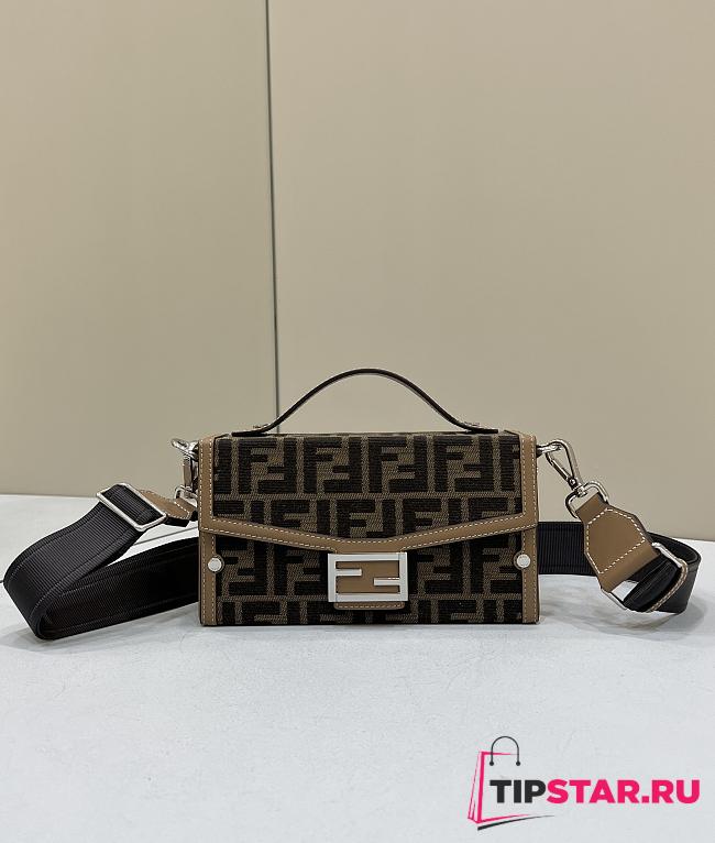 Fendi Retro monogram box bag 21.5x6.5x12 - 1