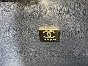 Chanel Navy Blue Chip Classic Medium 15.5x25.5x6.5cm - 5