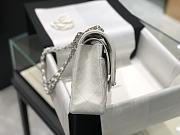 Chanel White Medium Classic 15.5x25.5x16.5cm  - 4