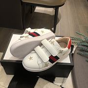 Gucci Ace White Leather Shoes Unisex - 6