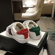 Gucci Ace White Leather Shoes Unisex - 2