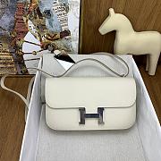 Hermes Constance Nata Epsom leather Silver 24x15x4cm - 1