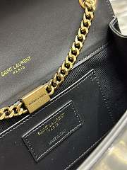 YSL Kate Small Bicolor Monogram Chain Shoulder Bag 13X19.8X6CM - 6