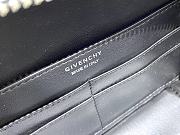 Givenchy Logo Adjustable Jacquard Canvas Shoulder Strap 18.5x12x5.5cm - 4