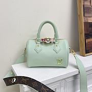 LV Crossbaby Bag Women Handle Green M1400 18×13×11cm - 1