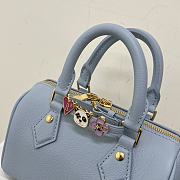 LV Crossbaby Bag Women Handle M1400 Blue 18×13×11cm - 6