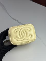 Chanel Handmade Small Box 23A Chicken Yellow 11×9×7cm - 6