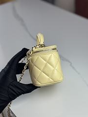 Chanel Handmade Small Box 23A Chicken Yellow 11×9×7cm - 4