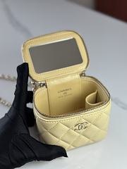 Chanel Handmade Small Box 23A Chicken Yellow 11×9×7cm - 2