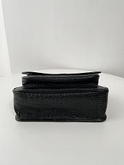 YSL Niki Medium In Vantage Leather Black 28x20x8.5cm - 4