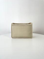 YSL Niki Medium In Vantage Leather White 28x20x8.5cm - 6