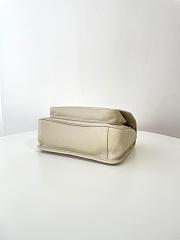 YSL Niki Medium In Vantage Leather White 28x20x8.5cm - 3