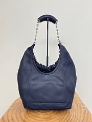 Loewe Medium Squeeze Bag Dark Blue 34x33x13.5cm - 6