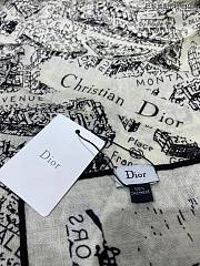 Dior Cashmere Square Scarf - 4