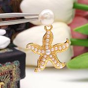 New Starfish Pearl Earrings  - 2