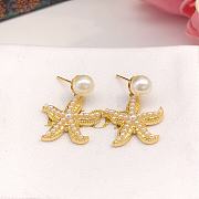 New Starfish Pearl Earrings  - 3