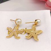 New Starfish Pearl Earrings  - 4