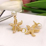 New Starfish Pearl Earrings  - 5