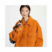 LV New Double-faced Coat Orange  - 2