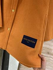 LV New Double-faced Coat Orange  - 6