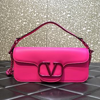 Valentino Garavani Loco Handbag Pink 27 x 13 x 6 cm