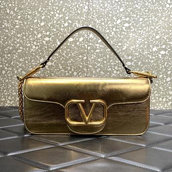 Valentino Garavani Loco Handbag Gold 27 x 13 x 6 cm