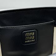 Miumiu Retro Bucket Bag Black 16X10X20CM  - 2