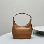 Miumiu Armpit Bag Brown 27x8x20cm - 5