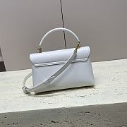 Celine Teen Nino handbags White Grey 20.5x13x8cm - 3