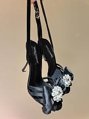 Dolce & Gabbana's Beautiful Hand-sewn Diamonds Black Silk - 2