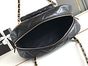 Chanel 24A Bowling Bag Black 28X44X15.5cm - 5