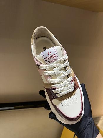 Fendi Match Lace-up Sneakers