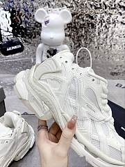 Balenciaga Runner Original Version Sports White Shoes - 4